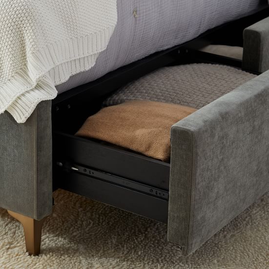 Andes Side Storage Bed West Elm