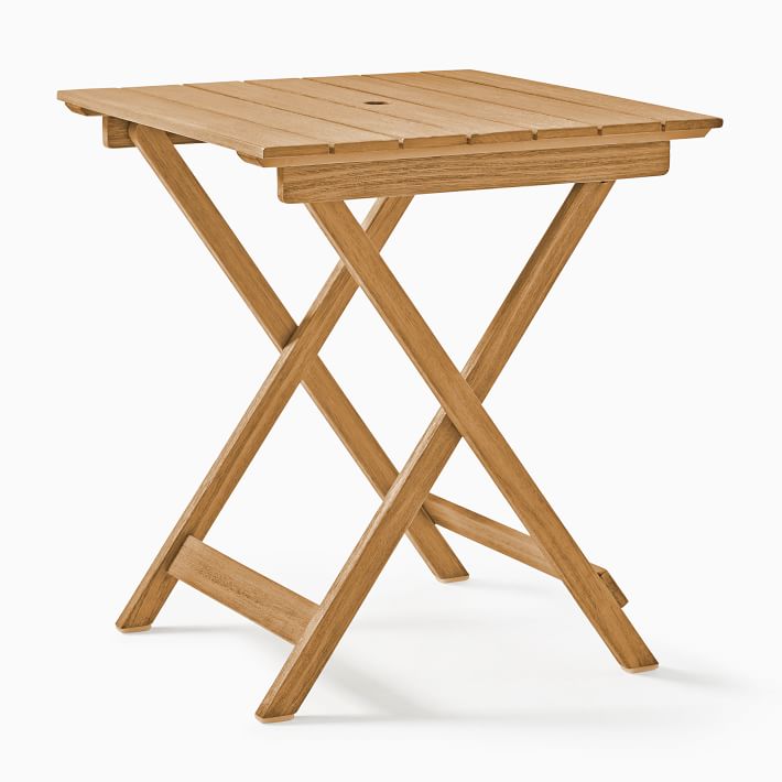 small bistro folding table