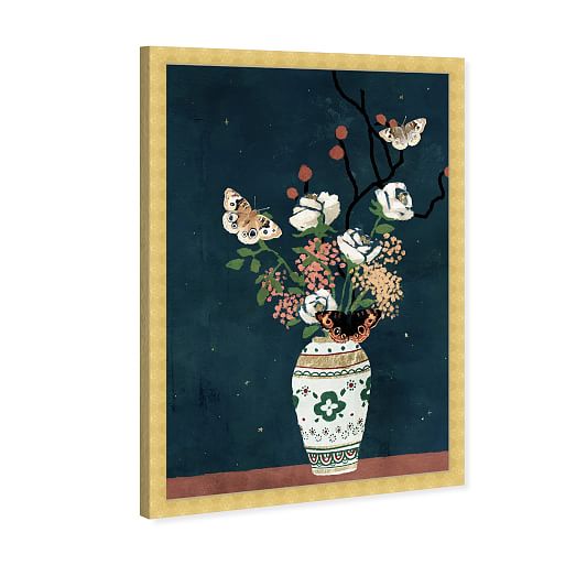 オリジナル 137x91cm Gal Oliver ShadowBox額入り ROSE DUSTY OF