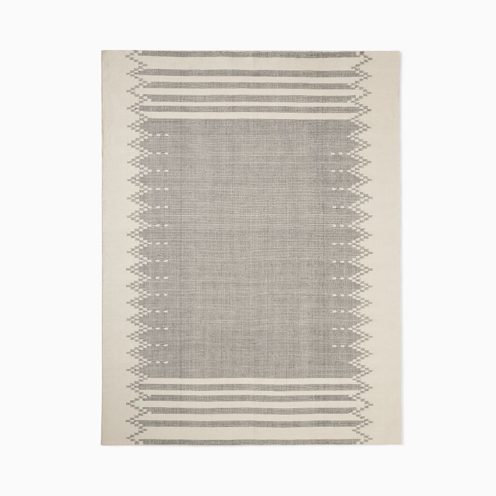 Spliced Border Indoor/Outdoor Rug West Elm