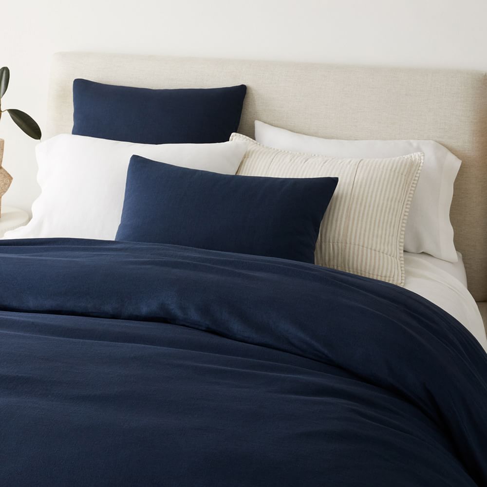 Linen Duvet Cover & Shams | West Elm