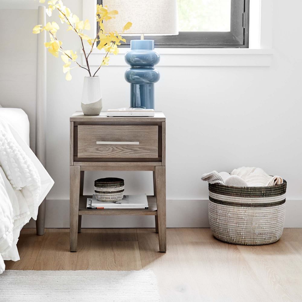 Colorblocked Basket Floor Planters West Elm