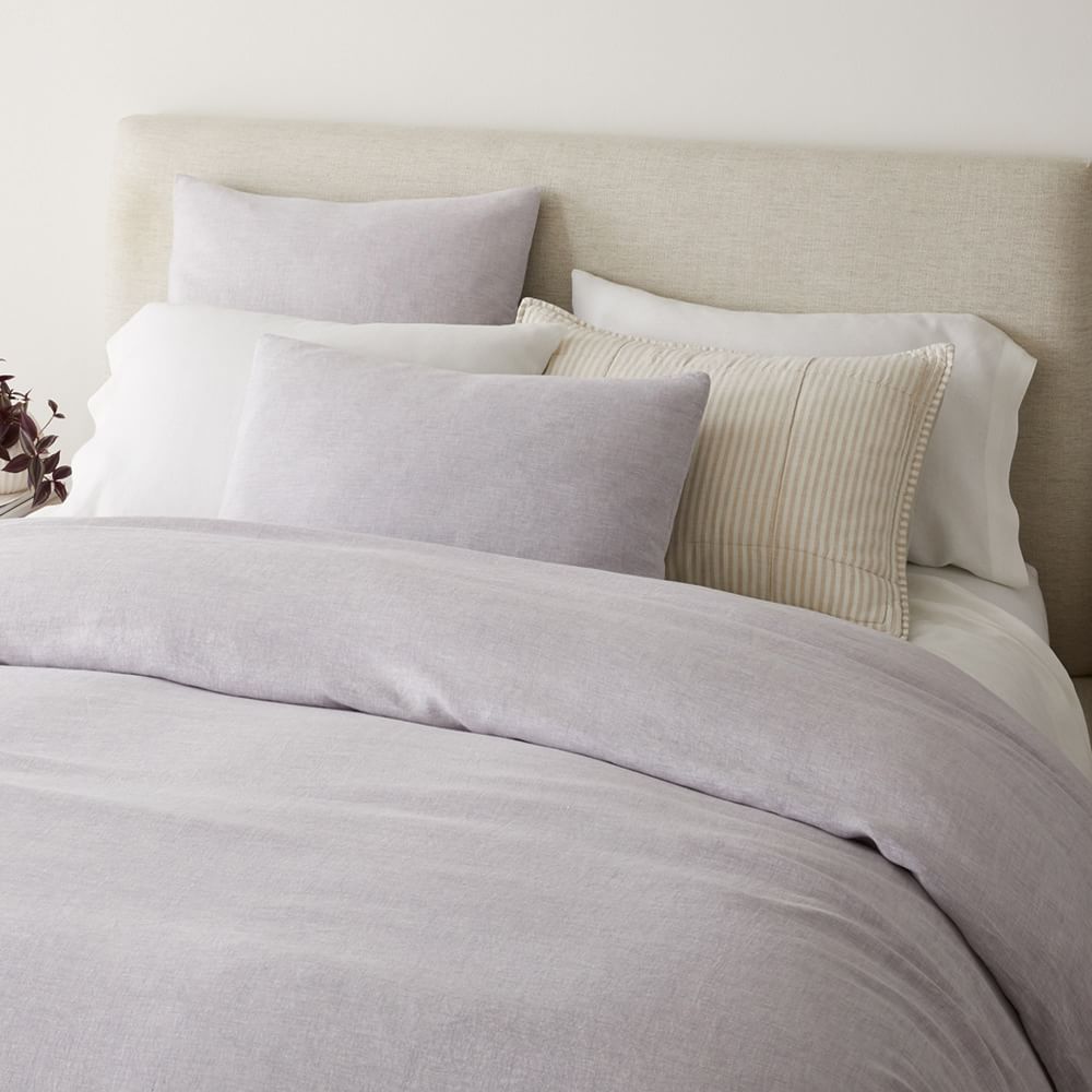 Linen Duvet Cover & Shams West Elm
