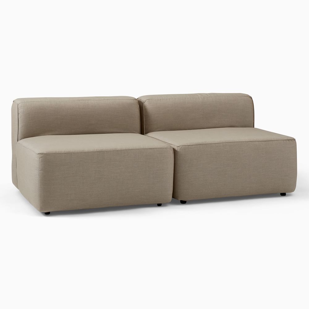 Remi Outdoor 2Piece Armless Sofa West Elm