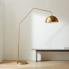 west elm sculptural overarching floor lamp