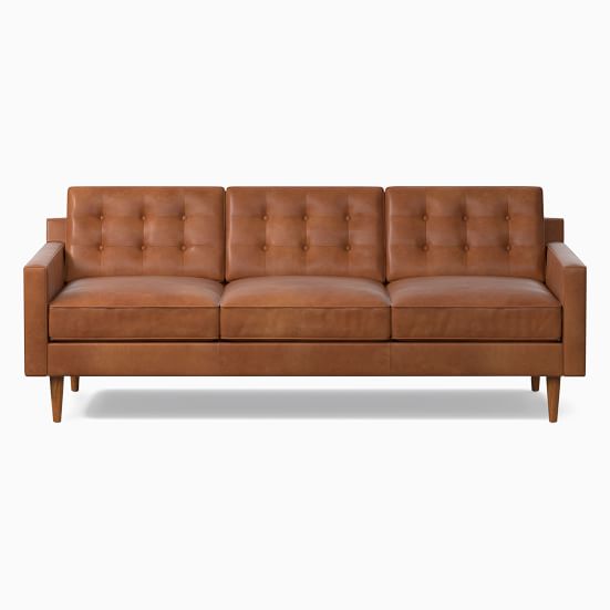 Drake Leather Sofa (76