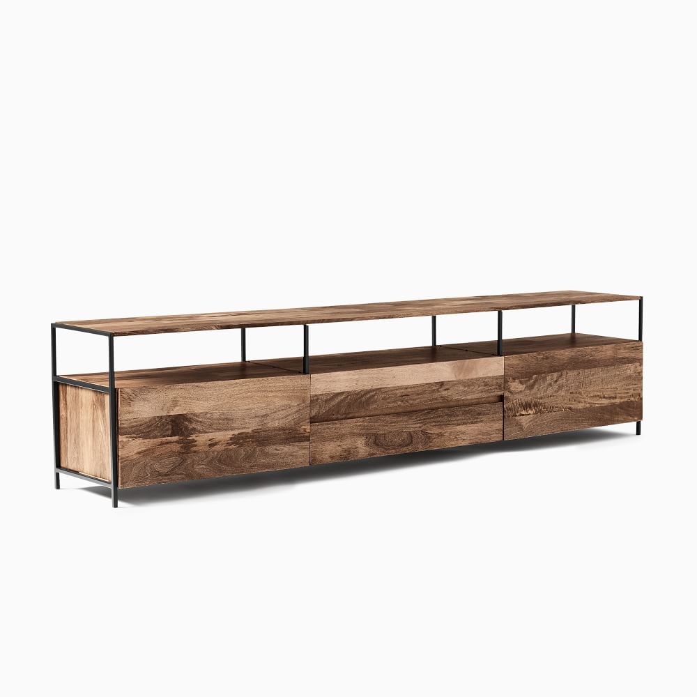 Industrial Storage Media Console (80"96") West Elm
