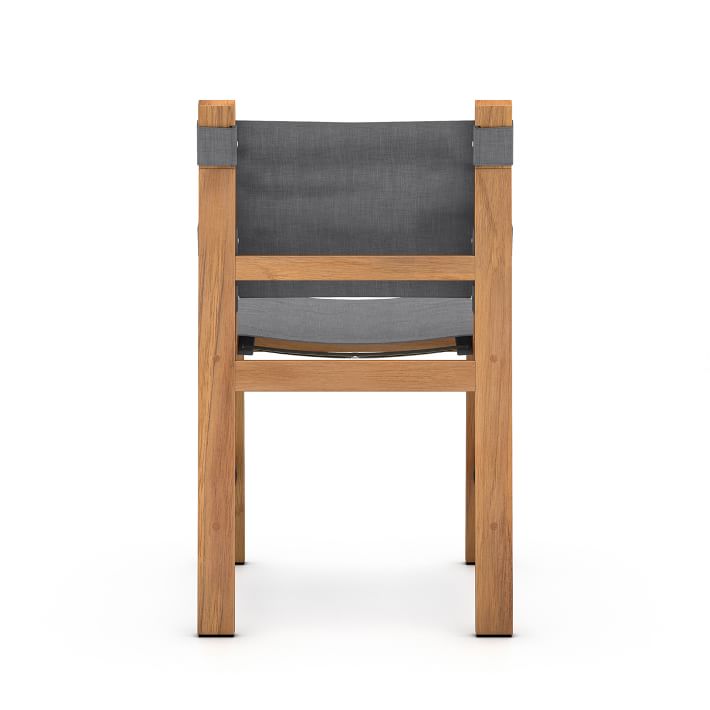 teak sling chair outdoor