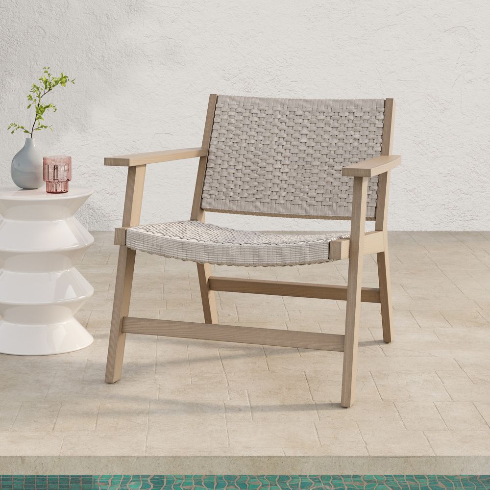 Catania Outdoor Rope Chair West Elm