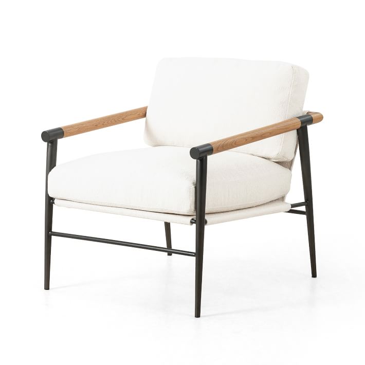 west elm carbon framed chair