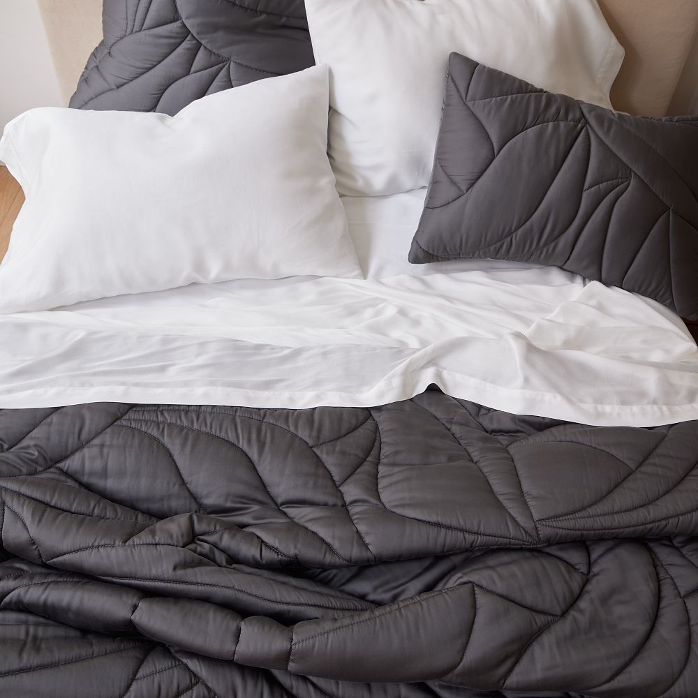 Silky TENCEL™ Petals Comforter & Shams West Elm