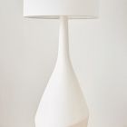 asymmetry ceramic floor lamp