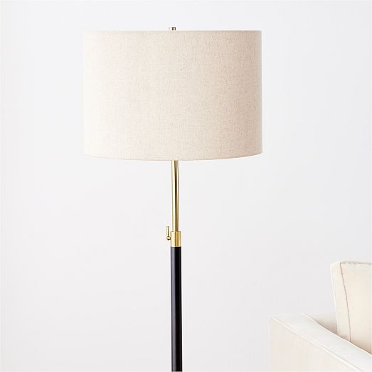 telescoping adjustable floor lamp