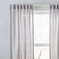 Crossweave Curtain - Stone White | West Elm