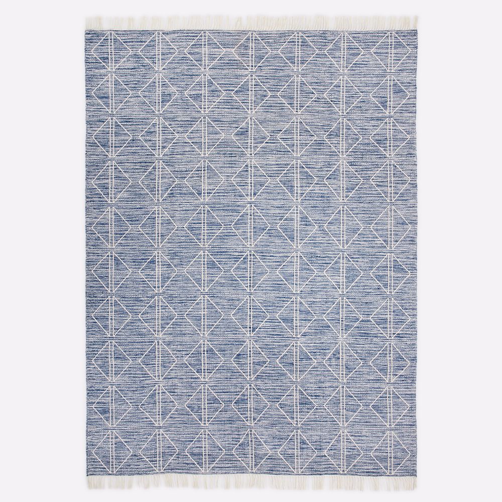 Reflected Diamonds Indoor/Outdoor Rug West Elm