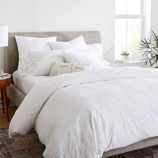 west elm diamond duvet