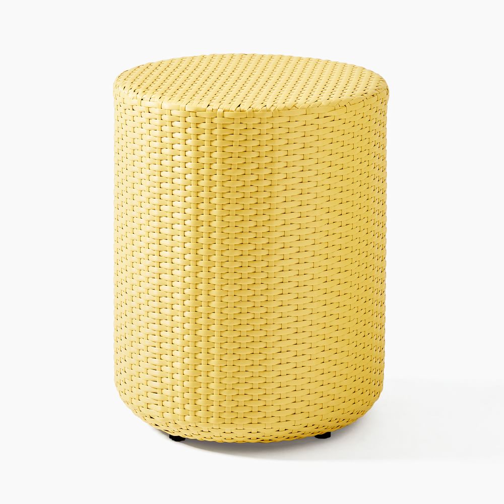 AllWeather Wicker Side Table West Elm