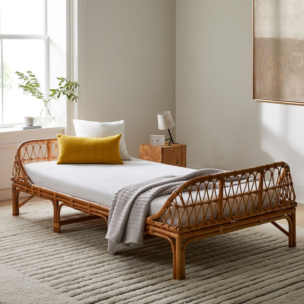 twin rattan daybed