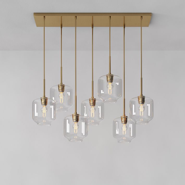 west elm brass light