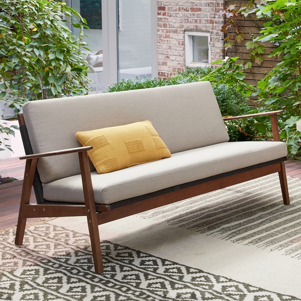 Catskill Outdoor Loveseat (60") West Elm
