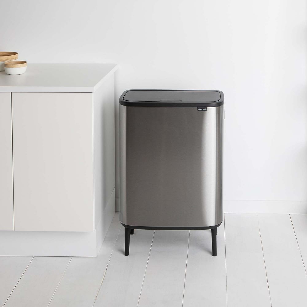 Brabantia Bo Touch Trash Can (16 Gallon) West Elm