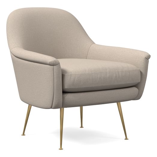 west elm reading chair