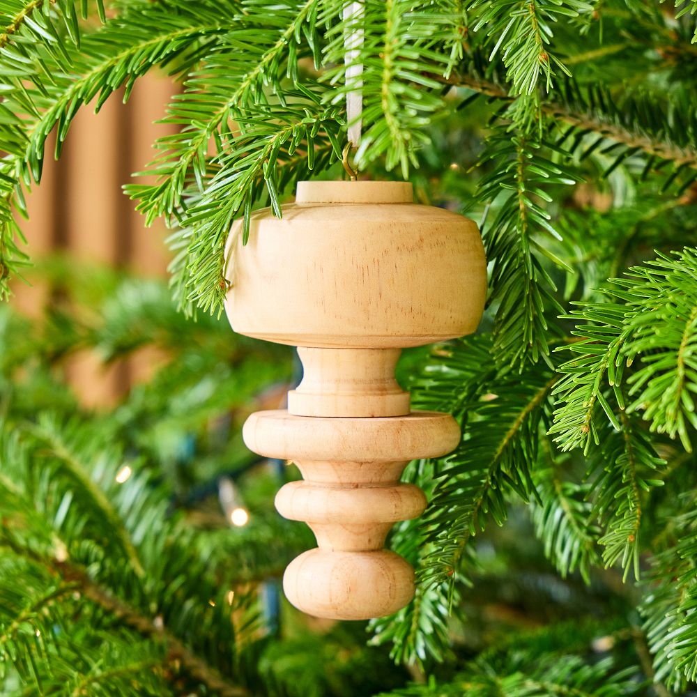 Mango Wood Finial Ornament West Elm