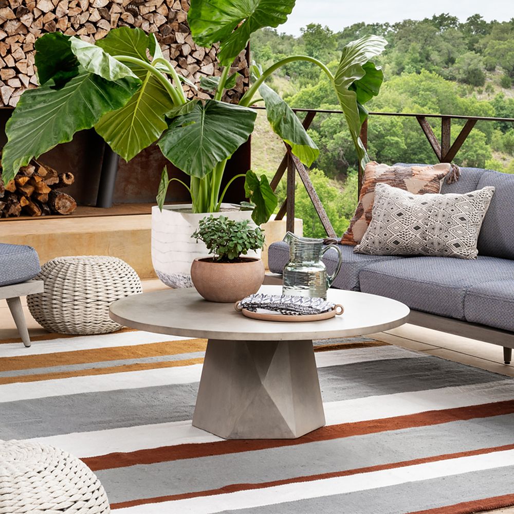 Outdoor Prism Coffee Table | West Elm