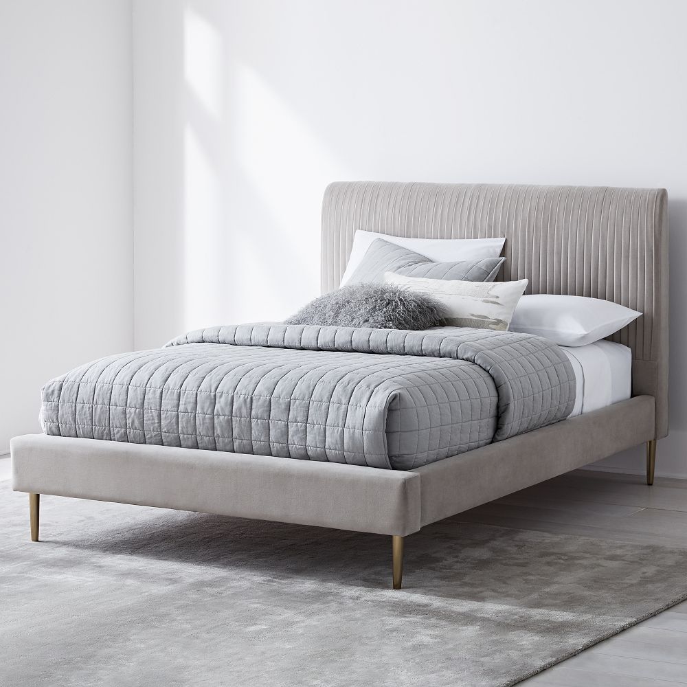 Roar & Rabbit™ Pleated Upholstered Bed West Elm