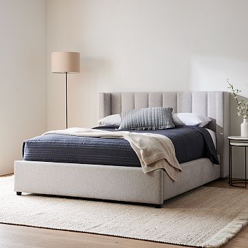 Shelter Low Profile Bed | West Elm