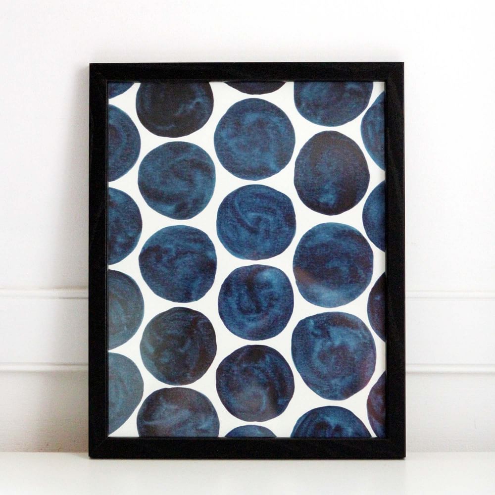 Pauline Stanley Studio Wall Art Blue Dots West Elm