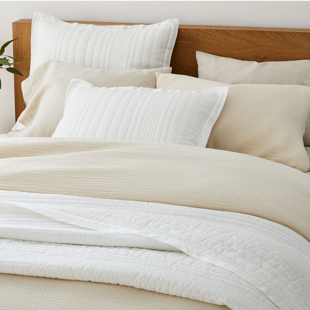 Dreamy Gauze Cotton Duvet Cover & Shams West Elm