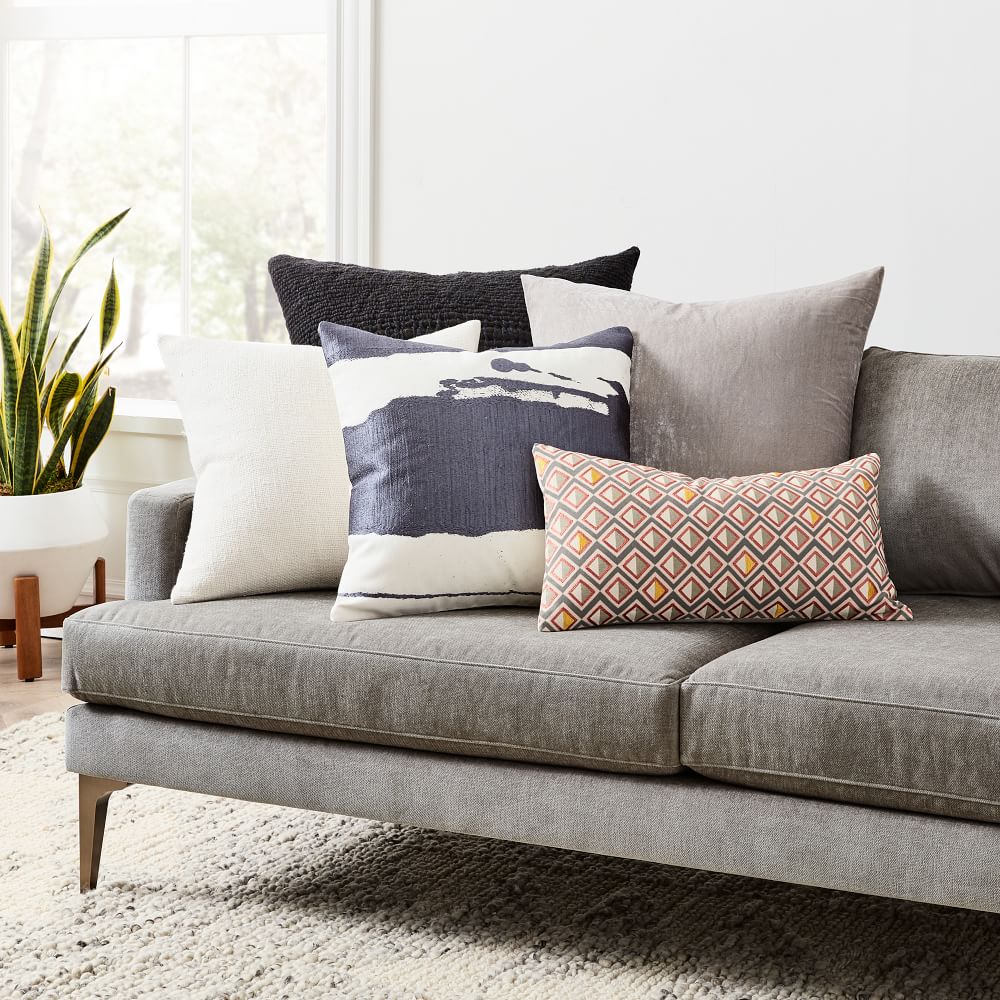 Ink Abstract Pillow Covers West Elm