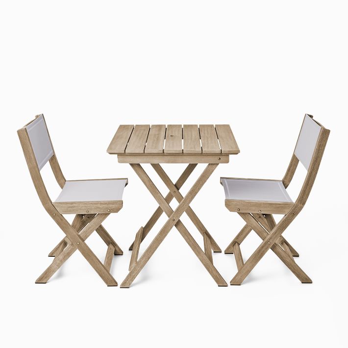 outdoor folding bistro set