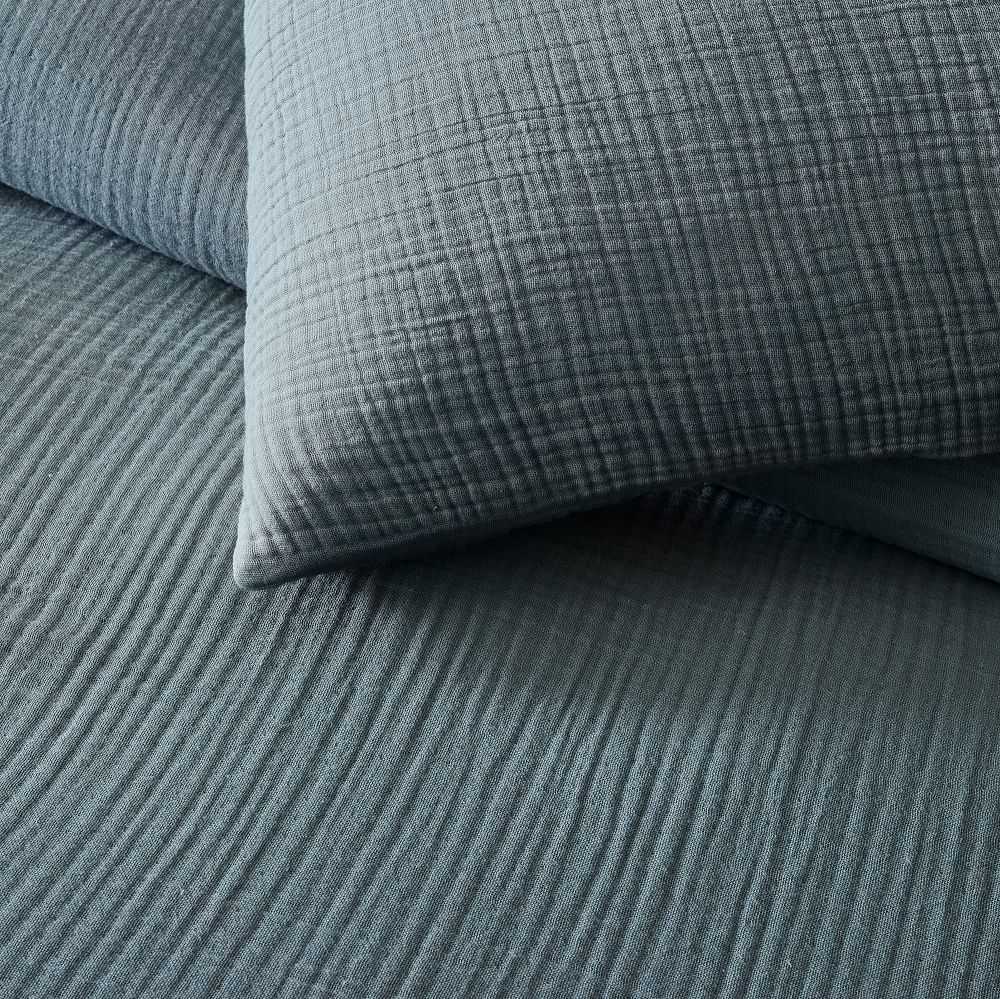 Dreamy Gauze Cotton Duvet Cover & Shams West Elm