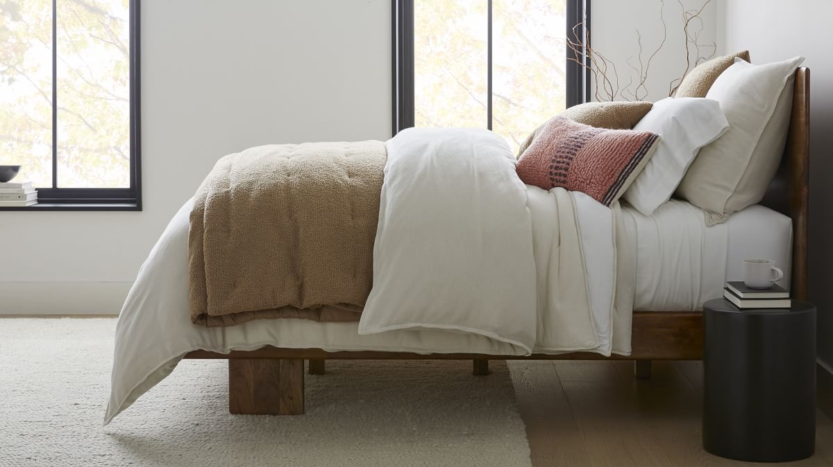 Organic Flannel Solid Sheet Set 