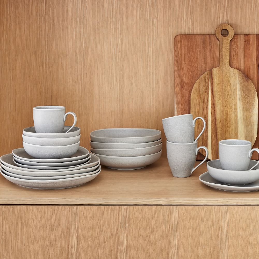 Organic Matte Dinnerware (Set of 20) West Elm