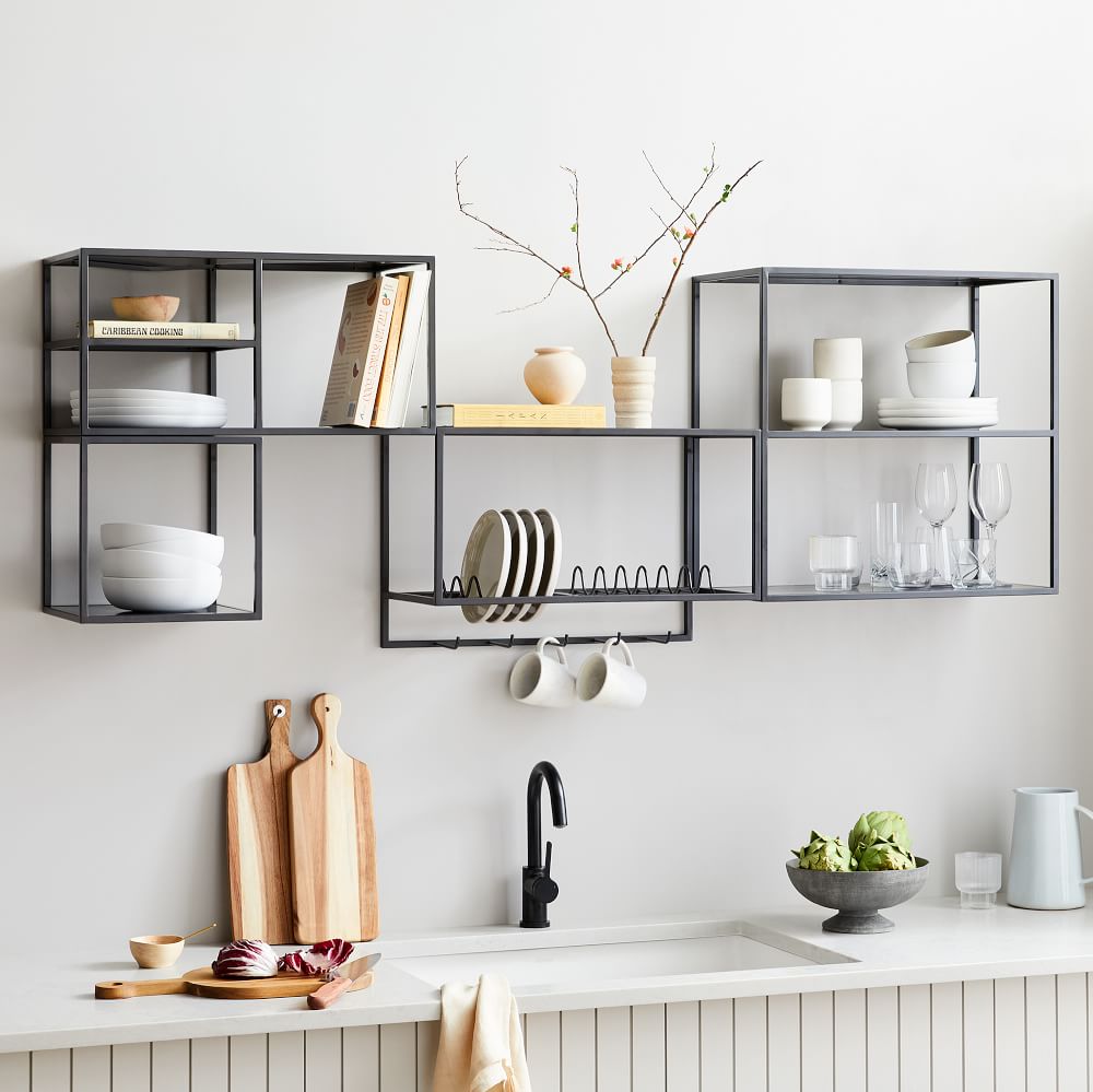 Streamline Modular Kitchen Organization, Dark Bronze West Elm