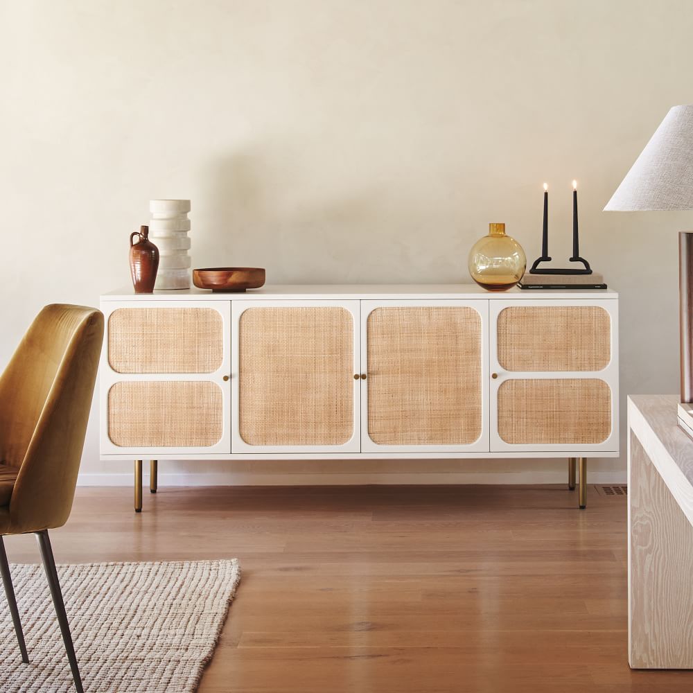 Ida Woven Media Console (68") | West Elm