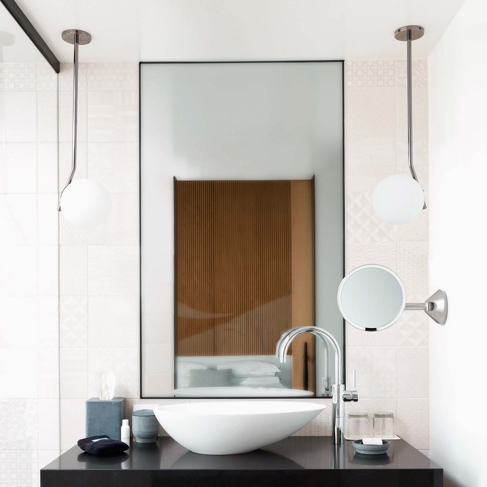 simplehuman Wall Mount Sensor Mirror West Elm