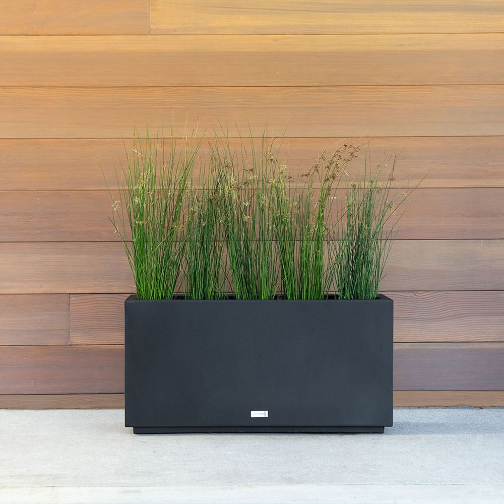 Veradek Metallic Series Long Box Indoor/Outdoor Planter | West Elm