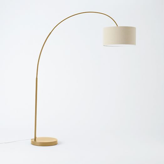 west elm arching floor lamp