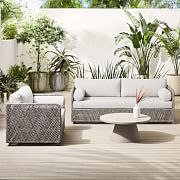 west elm outdoor loveseat