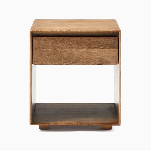 wood anton accent table