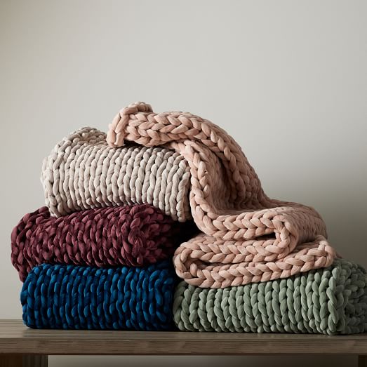 bearaby weighted blanket velvet