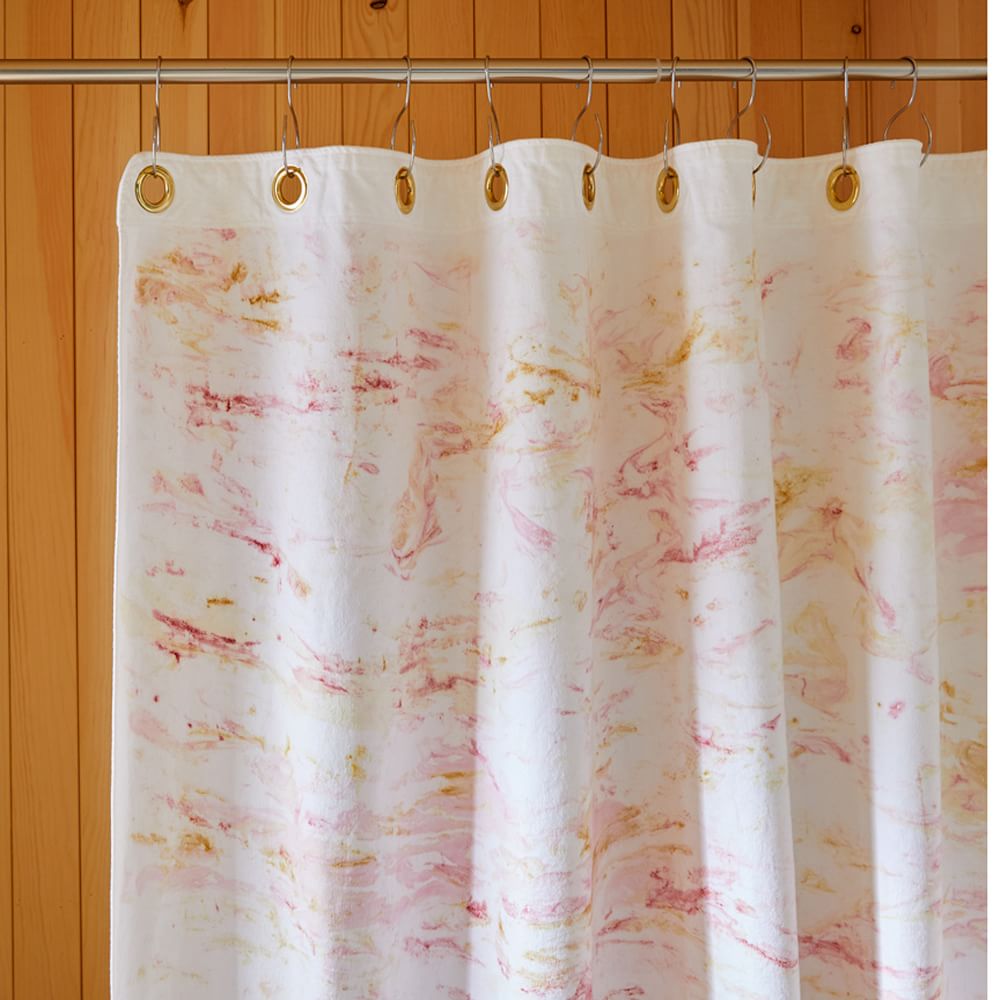 Quiet Town x Ren•Vois Shower Curtain West Elm