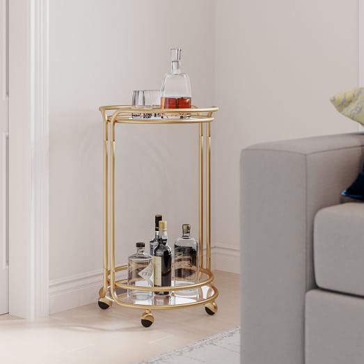 bar cart apartment