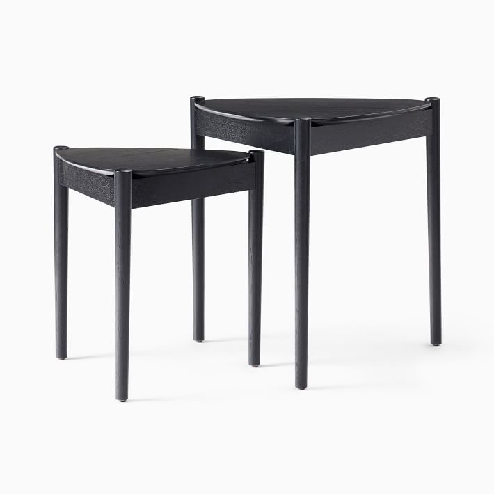 west elm retro tripod nesting tables