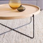 willow round coffee table west elm