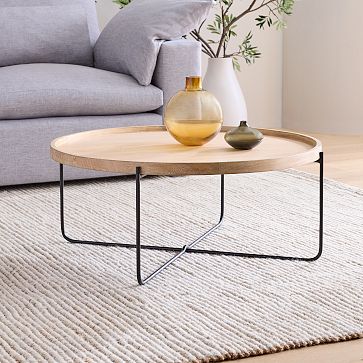 willow round coffee table west elm